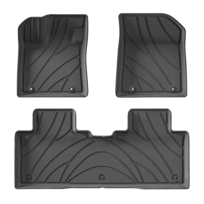 TPE 3D коврики для Geely Galaxy EX5 E5 2024 2025 комплект водонепроницаемых всепогодных противоскользящих ковриков для ног RHD LHD черные автоаксессуары TPE 3D коврики для Geely Galaxy EX5 E5 2024 2025 комплект водонепроницаемых всепогодных противоскользящих ковриков для ног RHD LHD черные автоаксессуары