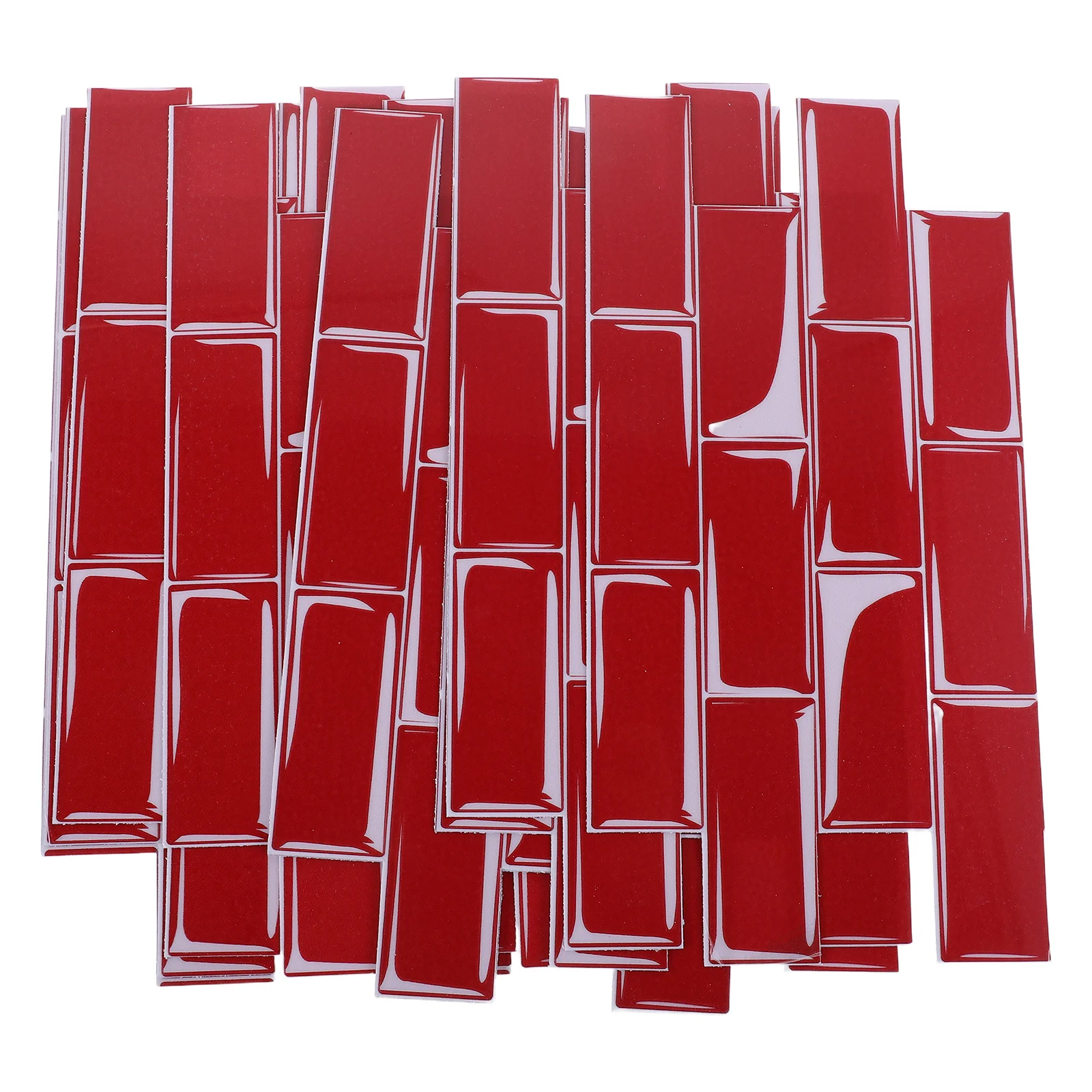 

10Pcs Tile Stickers Kitchen Self Adhesive PVC Waterproof Oil-Proof Backsplash Tiles Modern Peel Stick Wall Decor