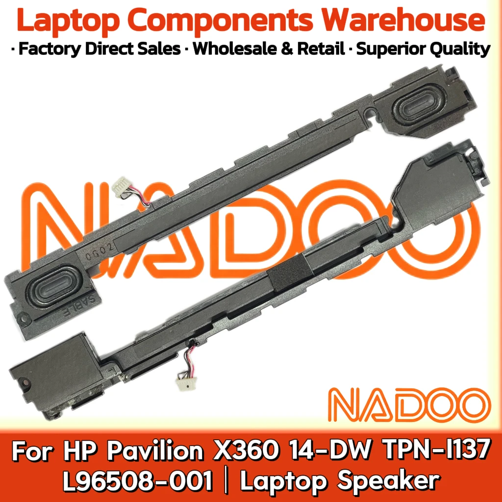 

New Original Laptop Notebook Audio Speaker For HP Pavilion X360 14-DW TPN-I137 L96508-001 built-in speaker horn audio