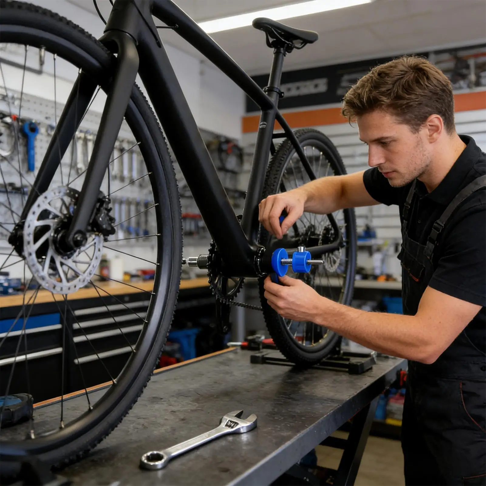 

Инструмент для правки втулок велосипедных колес: предотвращает раскачивание, вспомогательное приспособление для горных, шоссейных, туристических велосипедов, для мастерских, трейлов, городских и гаражных работ