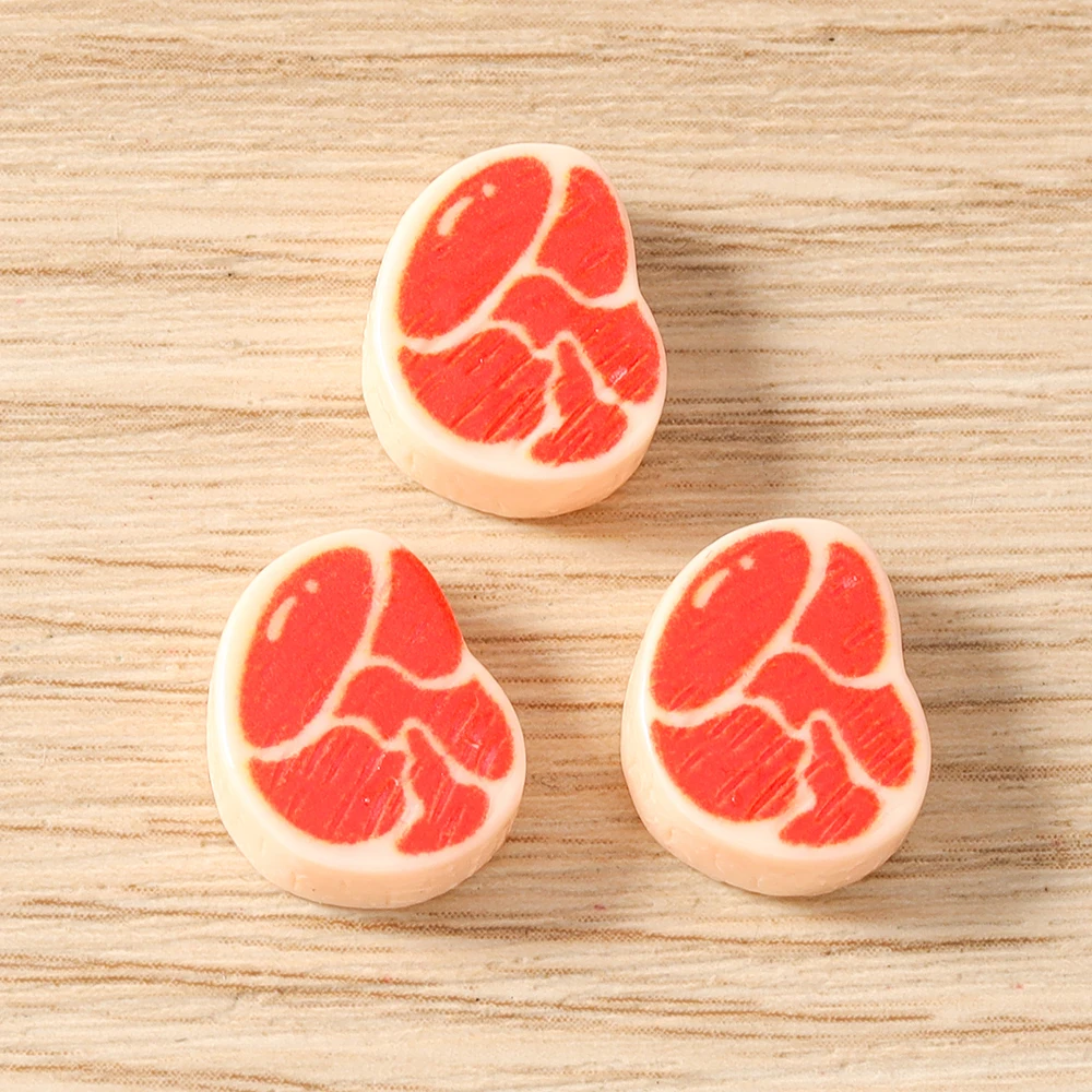 Tusember 15-teiliges Set Niedliche Hot Pot Harz-Anhänger (Ei, Fleisch, Mais, Pilz, Gemüse) für Schmuckherstellung, DIY-Taschen- und Schlüsselanhänger, Spielzeug – Detail 19