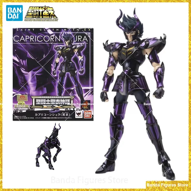 

Original BANDAI Saint Cloth Myth EX CAPRICORN SHURA SURPLICE PVC In Stock Anime Action Collection Figures Model Toys