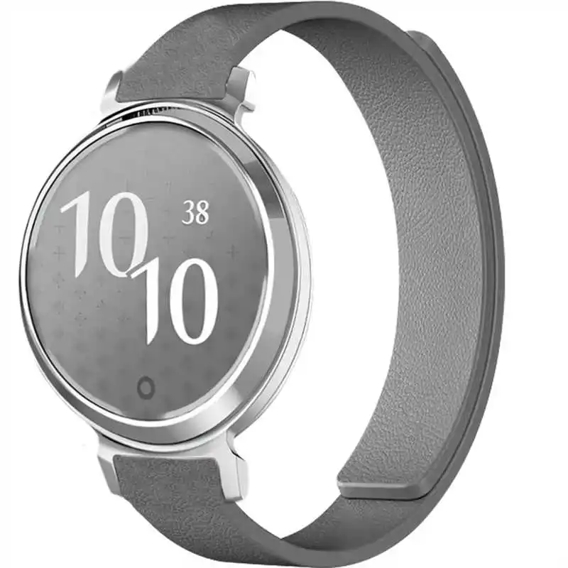 Bracelet à boucle en Silicone de 14mm pour Garmin Lily 2, Bracelet de sport magnétique à motifs litchi pour Bracelet de montre réglable Garmin