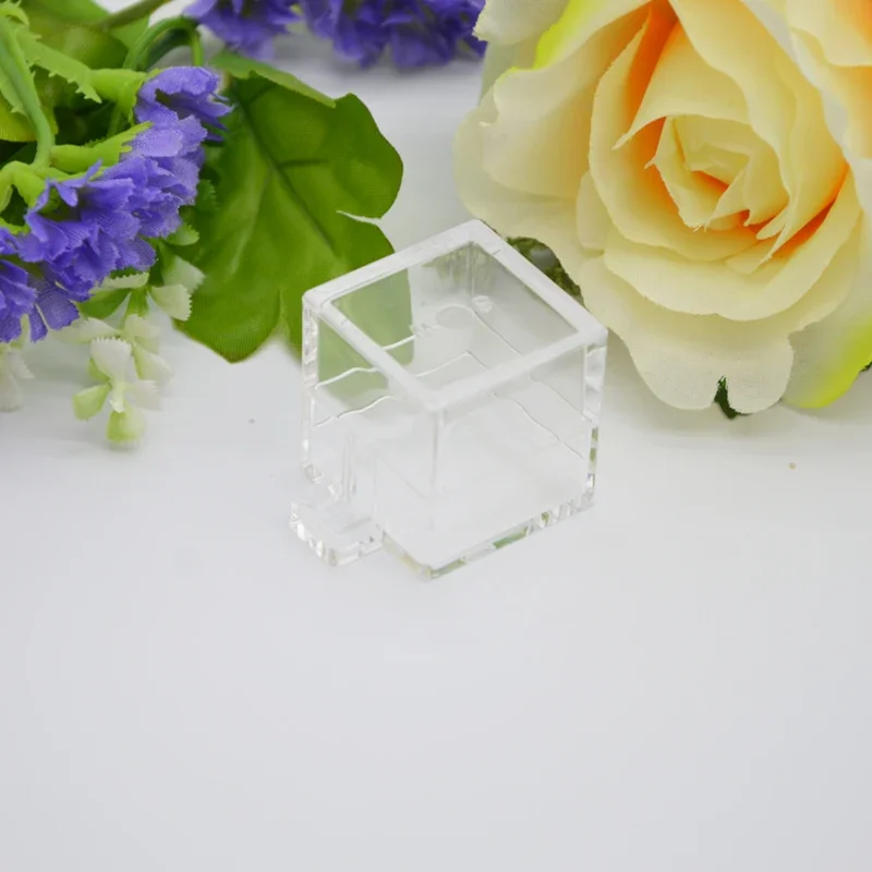 1PCS Acrylic Square Feeder Pet Ant Feeder Kunming Insect Feeder Superimposition Layer Ant Farm Ant Nest Parts