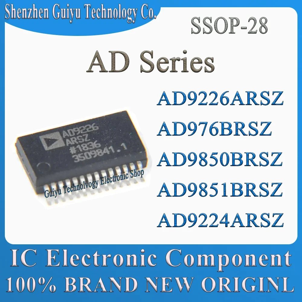 AD9226ARSZ AD976BRSZ AD9850BRSZ AD9851BRSZ AD9224ARSZ AD9226AR AD976BR AD9851 AD9226 AD9850 AD976 AD9224 AD SOP28 IC Chip