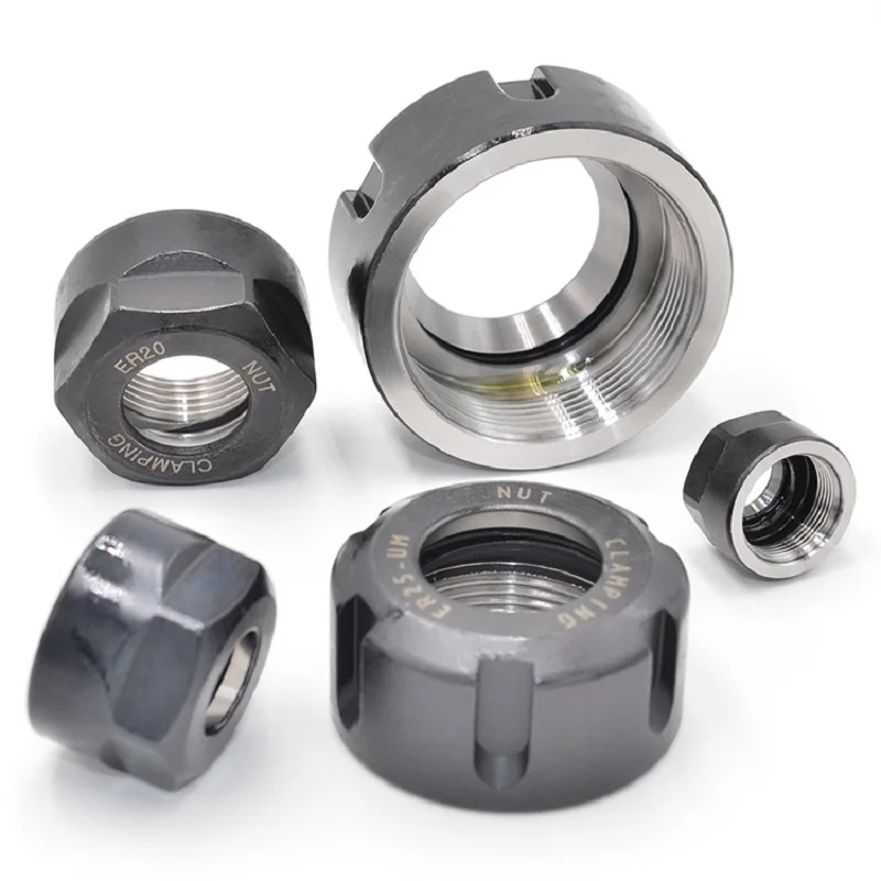 CNC Metalworking Clamping Nut For CNC Lathe Milling Bit Holder ER 11