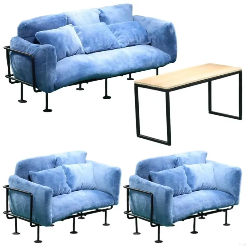 Modelo sofá sala estar miniatura sofá