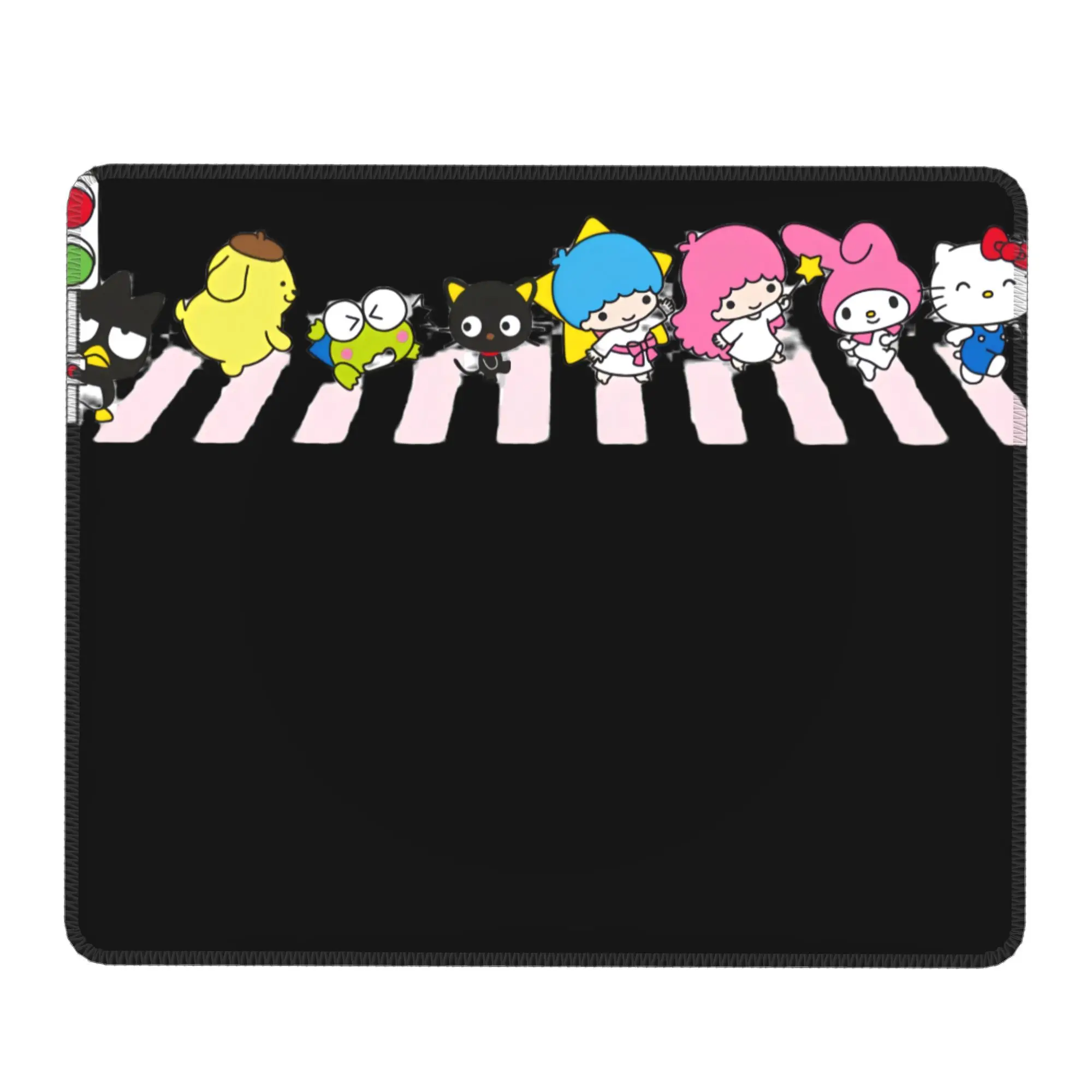 

Коврик для мыши с принтом hello kitty, аксессуары для игровых ПК, коврик для мыши с оверлоком, коврик для компьютерного стола