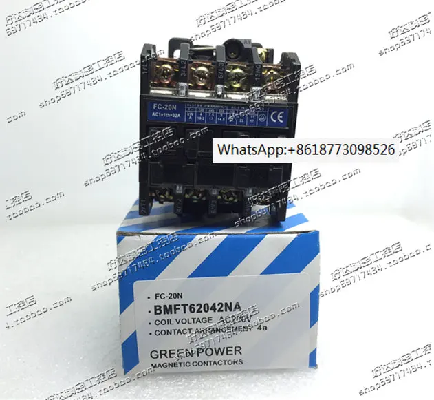 Original genuine contactor FC-20N 3P+1a 4a0b 110VAC 220V, brand new in stock