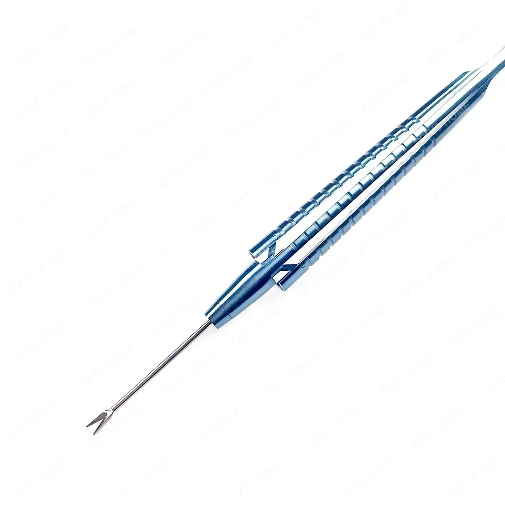 Титановые офтальмологические хирургические инструменты Vitrereoretinal Intraocular микроножницы Ножницы для резки IOL