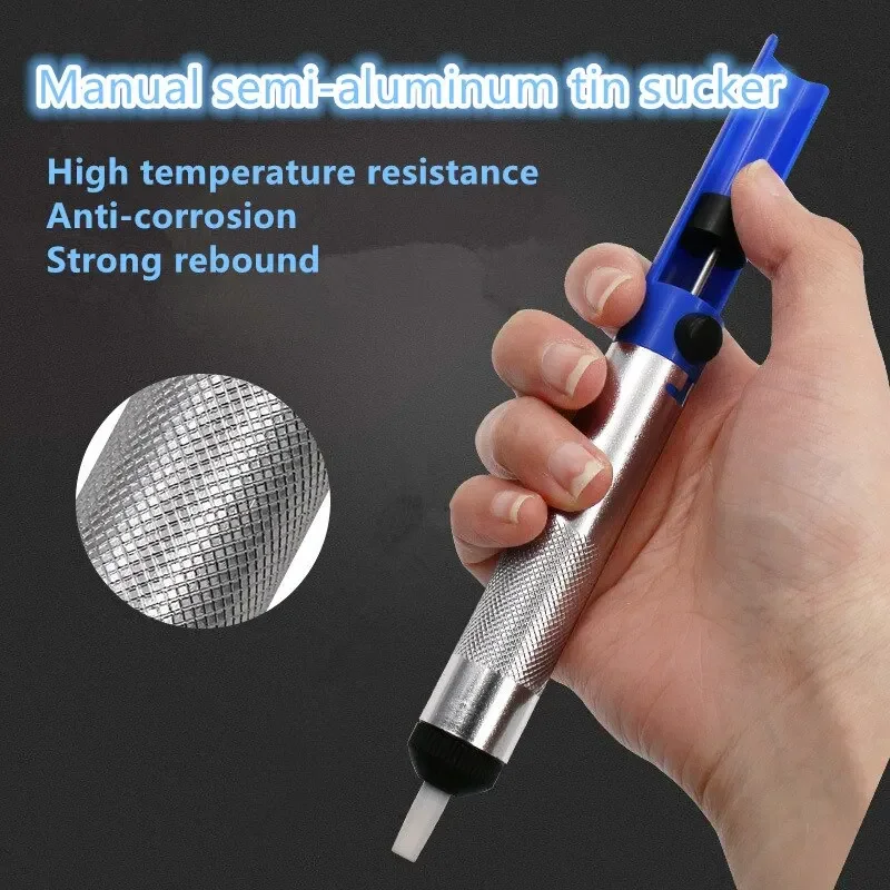 

Desoldering Pumps Tool Tin Pen Extraction Device Tin Gun Soldering Sucker Pen Removal Vacuum Soldering Iron Desolder Hand Tools