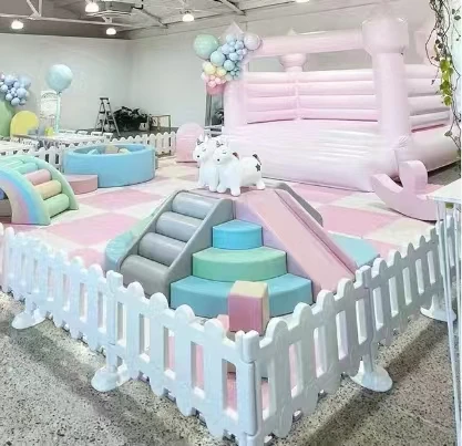 مجموعة معدات اللعب الناعمة للأطفال بسعر خاص لتأجير الحفلات