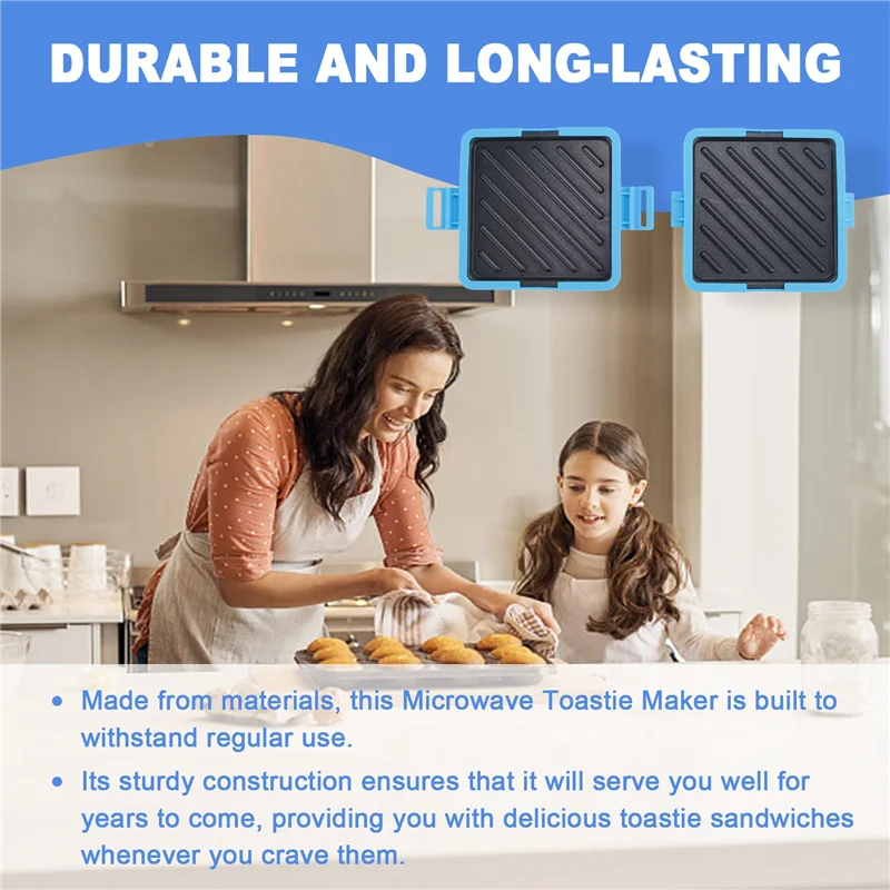 Efficient-Microwave Toastie Maker,Toastie Maker Microwave,Microwave Toaster Sandwich Maker,Microwave Toastie Sandwich Maker