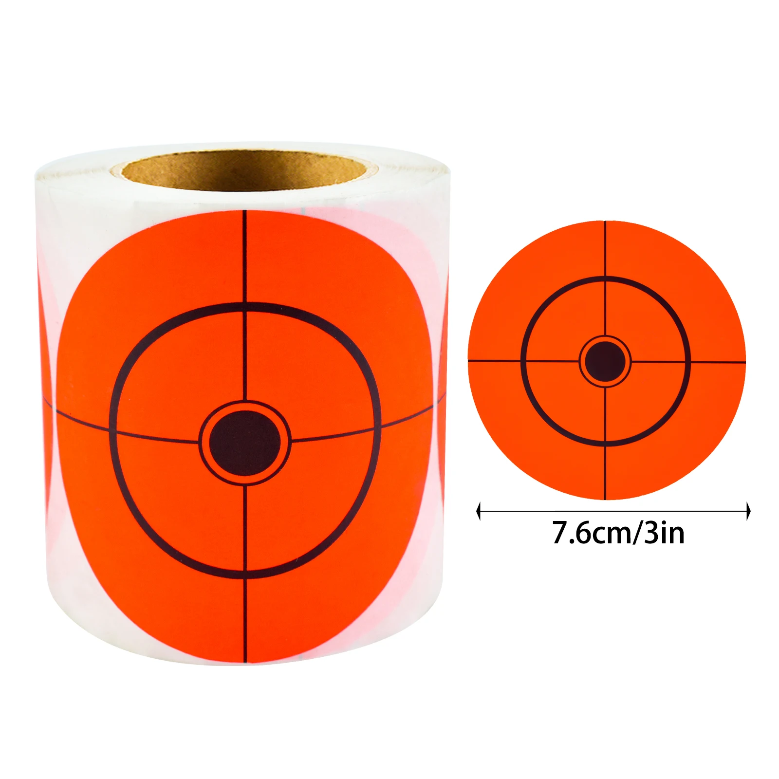 200 قطعة 3 بوصة أحمر أسود الصليب دقيق اطلاق النار الهدف ورقة اطلاق النار ممارسة الهدف ملصقات اطلاق النار الهدف لوازم التدريب ملصقات اطلاق النار الهدف التسمية