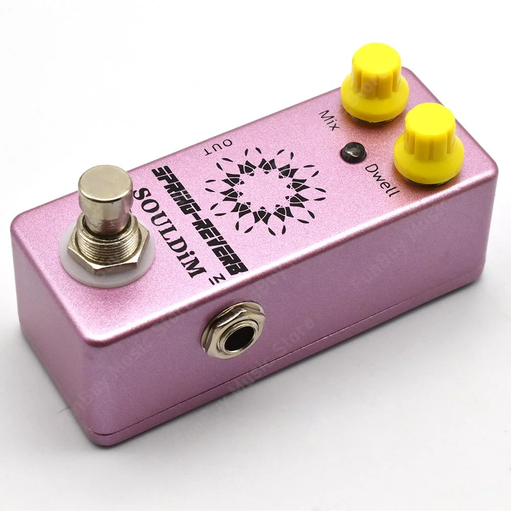 SOULDIM SD-02 SPRING REVERB Mini Single Guitar Effect Pedal True Bypass Electric Guitar Parts Accessories