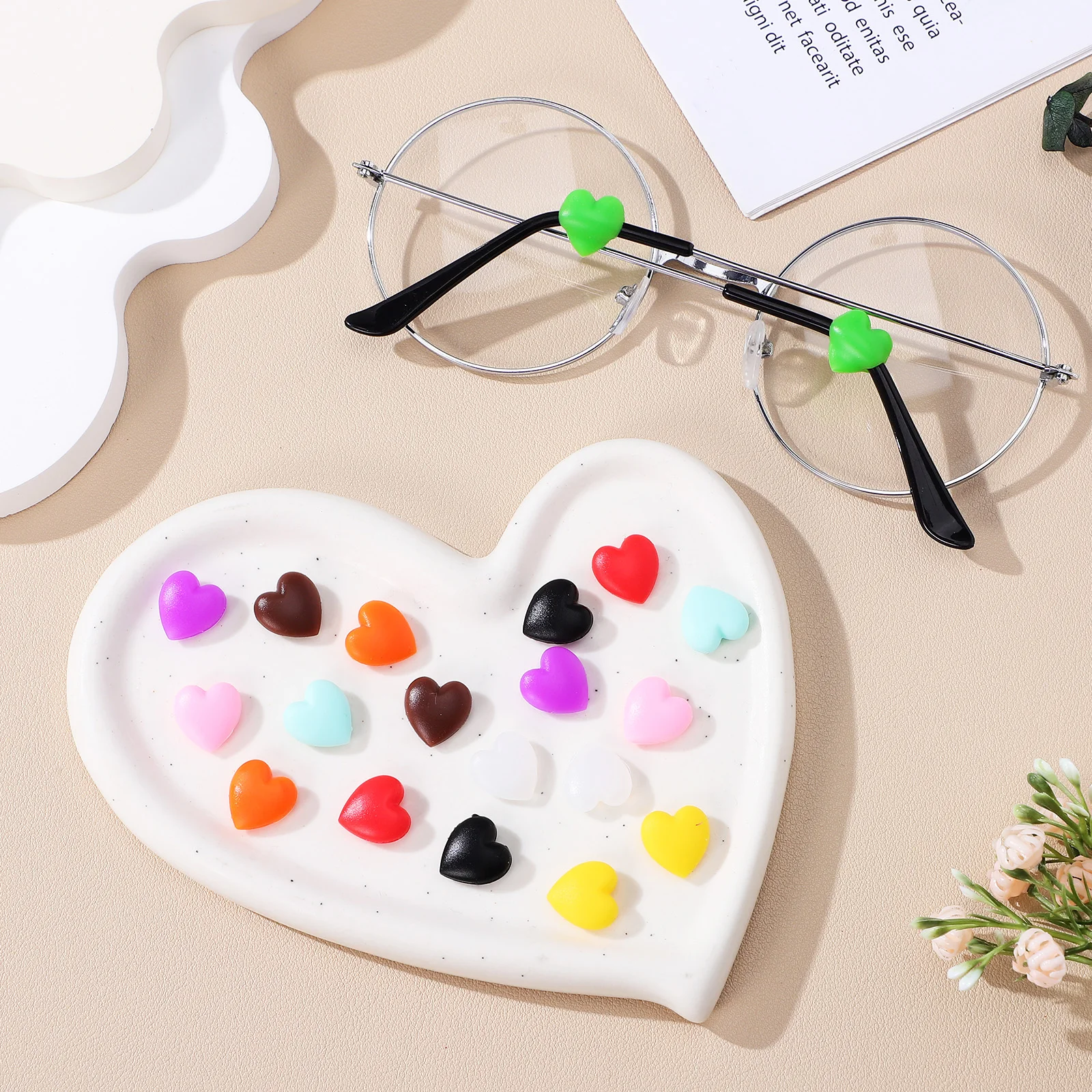 

20Pcs Glasses Ear Grips Silicone Ear Hooks Soft Lightweight Eyeglass Holders Prevent Glasses Sliding Durable Comfortable Use