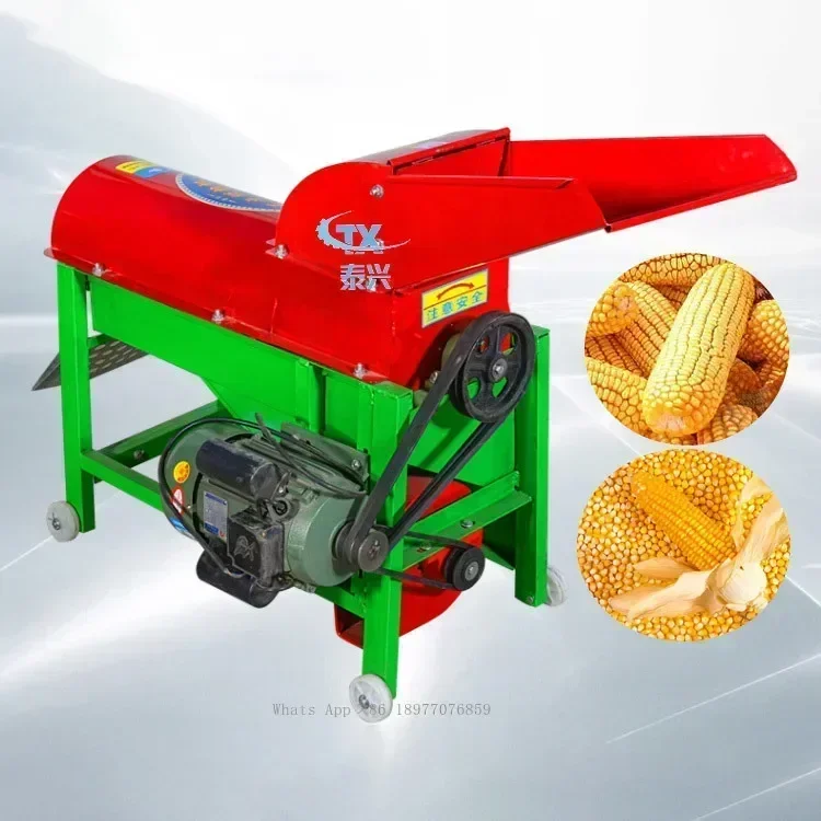 Machine de décorticage de maïs sec mobile industriel, décortiqueuse de maïs, fabriquée en Chine