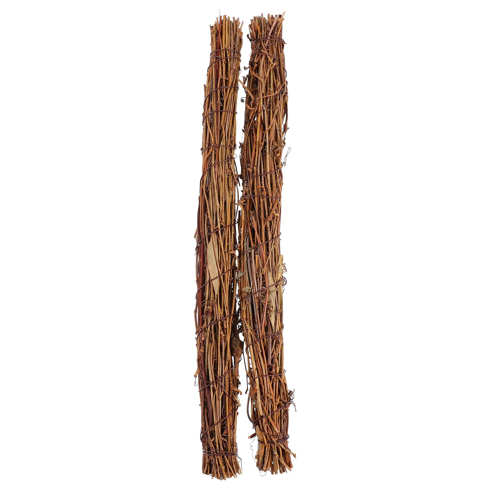 

2pcs Lintel Decoration Natural Dofu Garland Rattan Wisteria Grapevine Wreath DIY Branch Frame Supplies Strong Flexible Craft