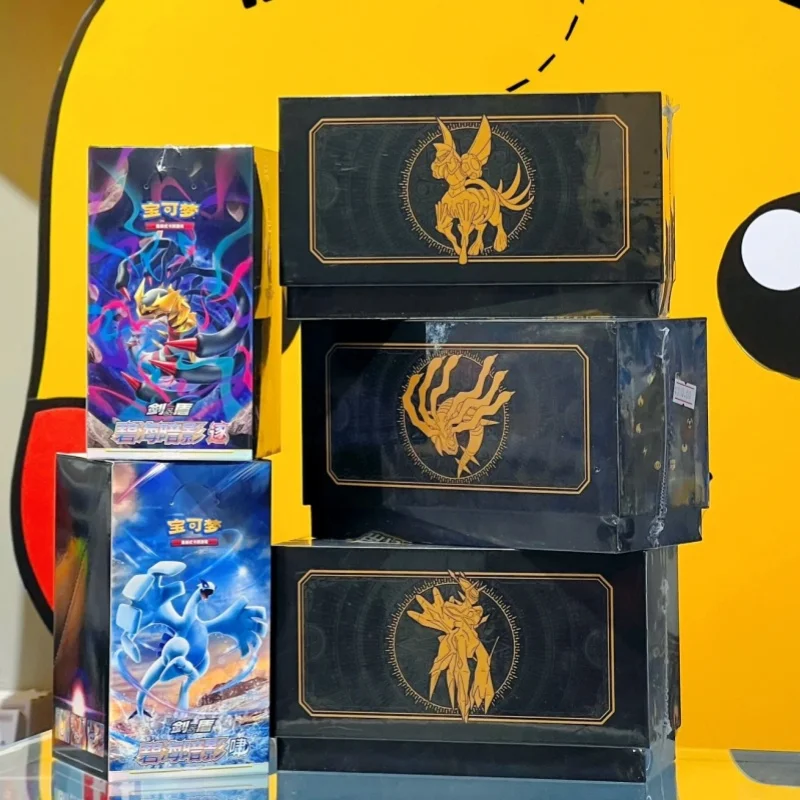 

In Stock Chinese Version Original Pokes Card 8.0 Ptcg Arceus New Star Gift Box Dialga Palkia Giratina Tcg Cards Birthday Gift