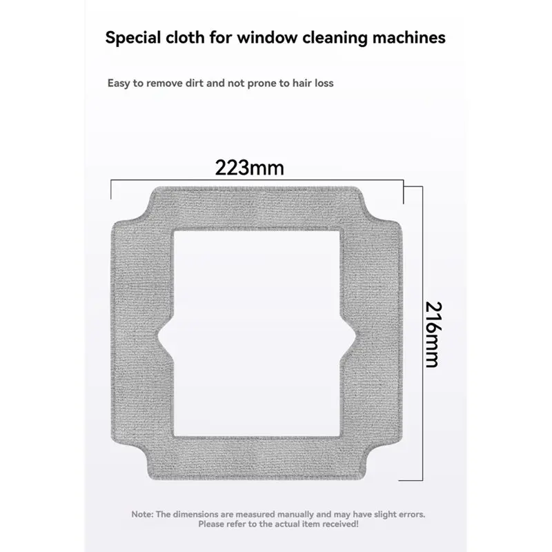 

【OFF SHELF】Сменная моющаяся и многоразовая салфетка для робота-пылесоса Ecovacs MINI 2/ONE PRO/AIR 2