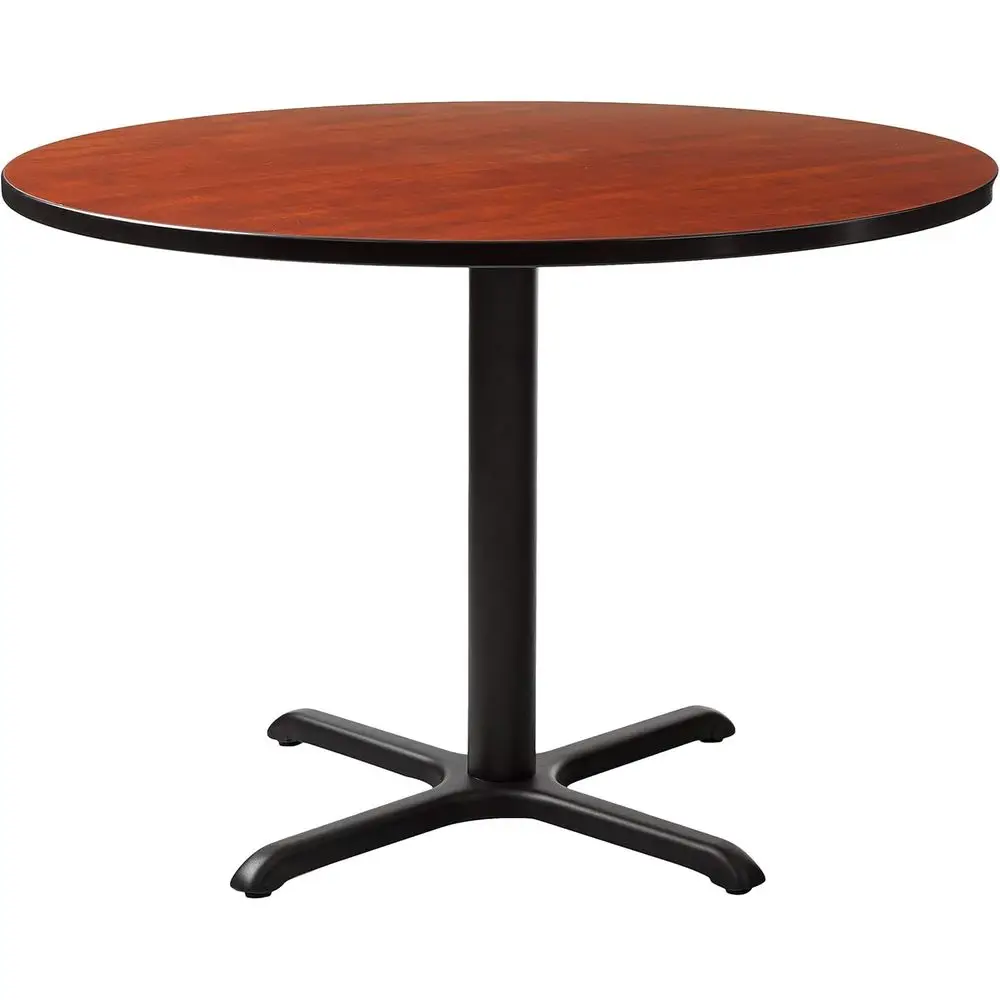 

Cherry 42-Inch Circular Dining Table for Breakrooms