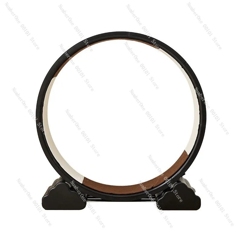 Modern Interactive Cat Exercise Wheel Silent Running Treadmill Scratch Resistant Climbing Scratcher Stand Durable Plastic Roller
