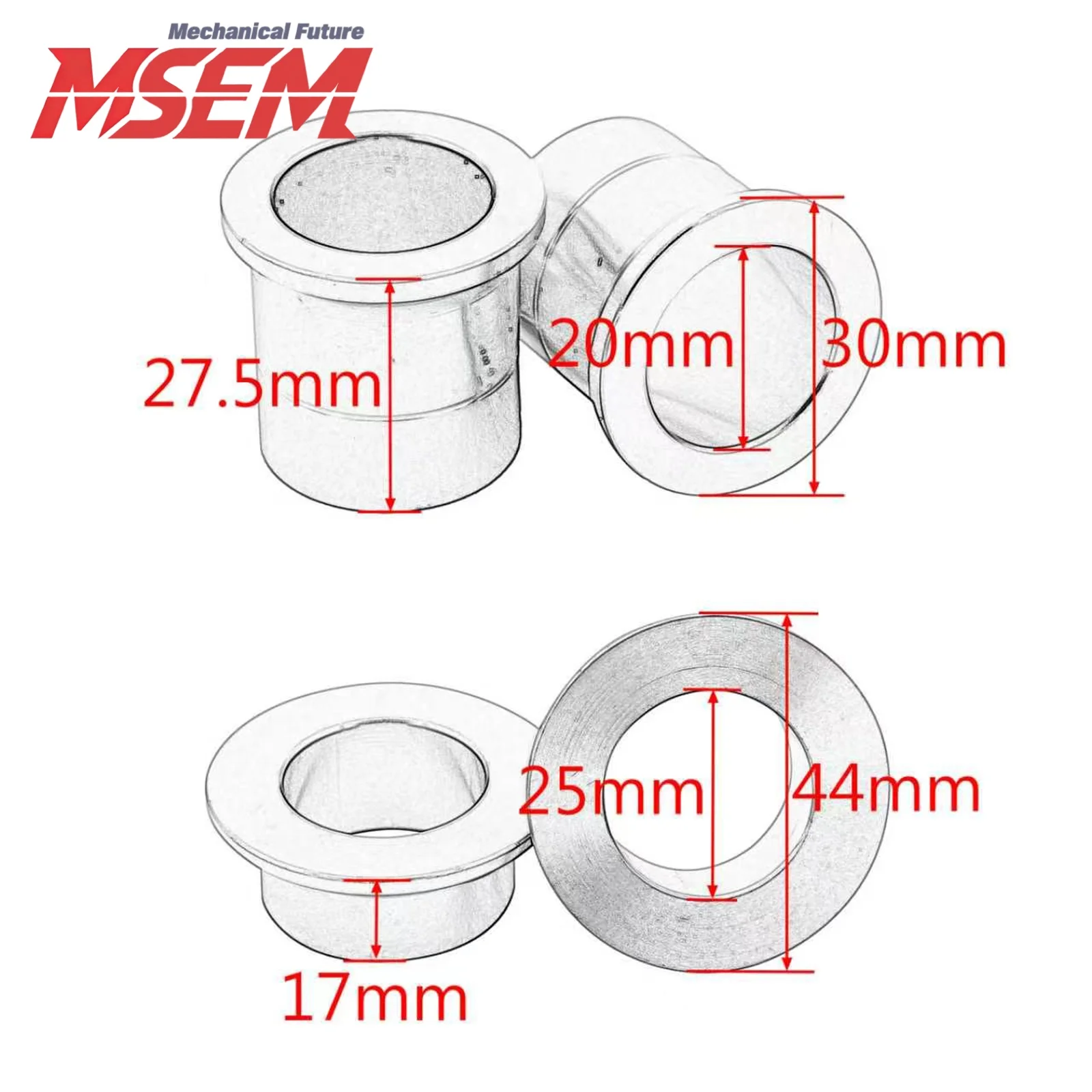 For KAWASAKI KX125 KX250 KX250F KX450F KXF450 KXF250 KLX450R KX KXF  Motocycle CNC Aluminum Front Rear Wheel Hub Spacers