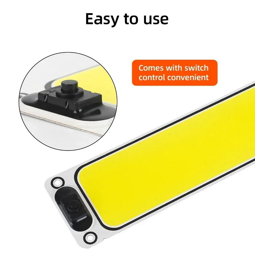 High Brightness Indoor COB LED Chip with Switch Reading Night Light 12V 24V Ceiling Lamp for Van Lorry Truck Camper Boat image 5