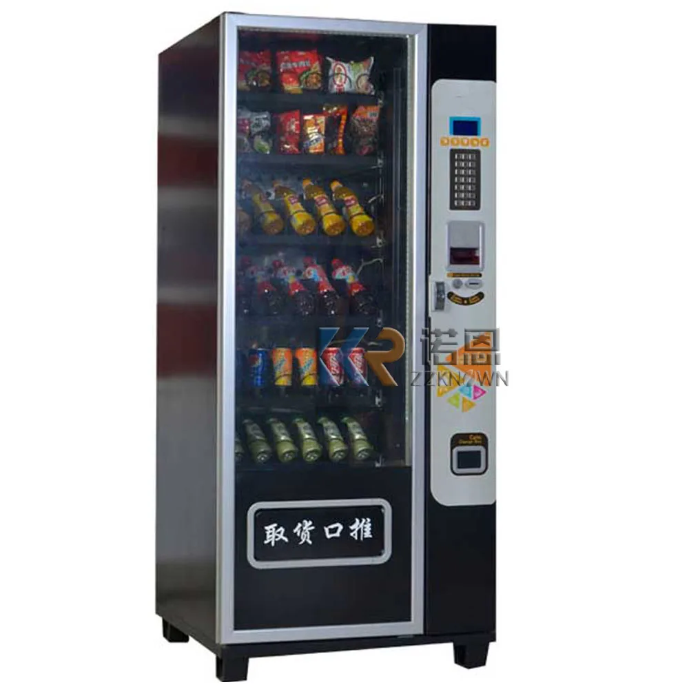 

Custom Design Snack And Drink Bottle Vending Machine Small Touch Screen Advertising Vending Machine