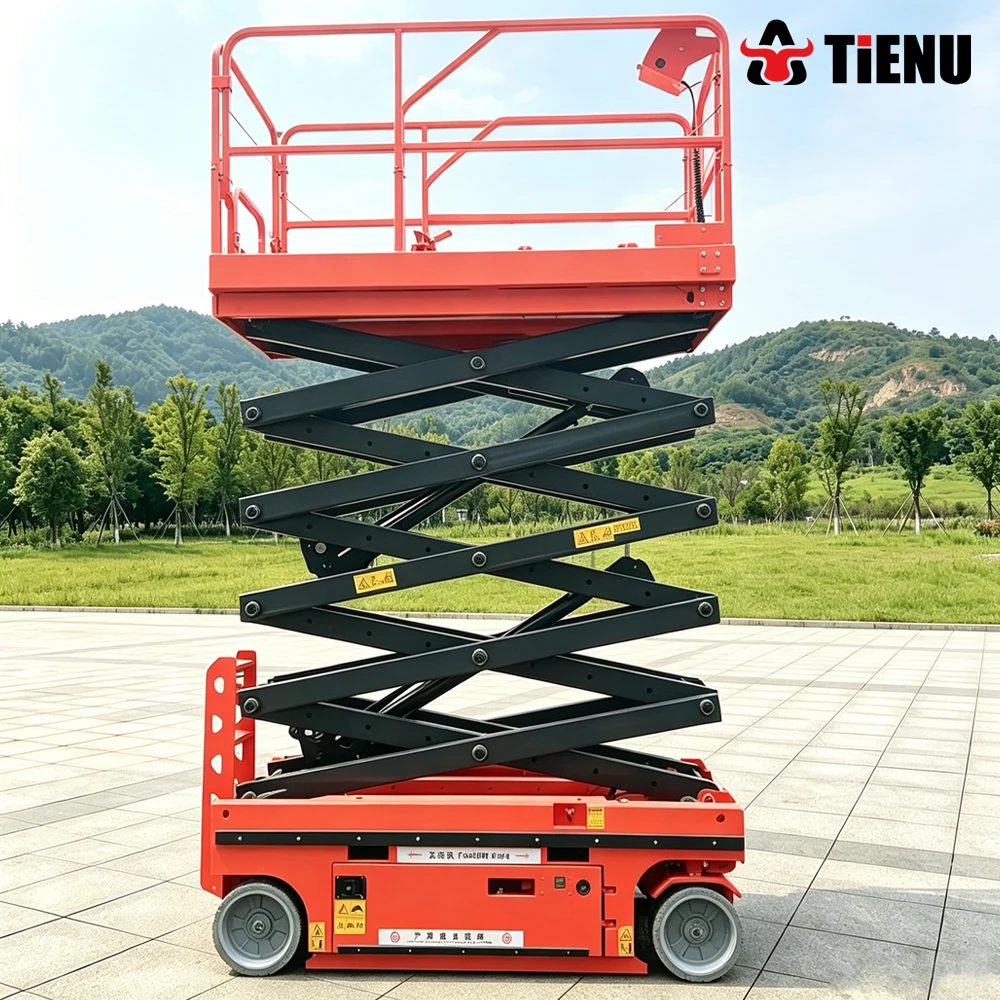 CE Certified Electric Lifting Platform: Electric Aerial Work Platform, Customizable Electric Lifting Platform with Stable Liftin