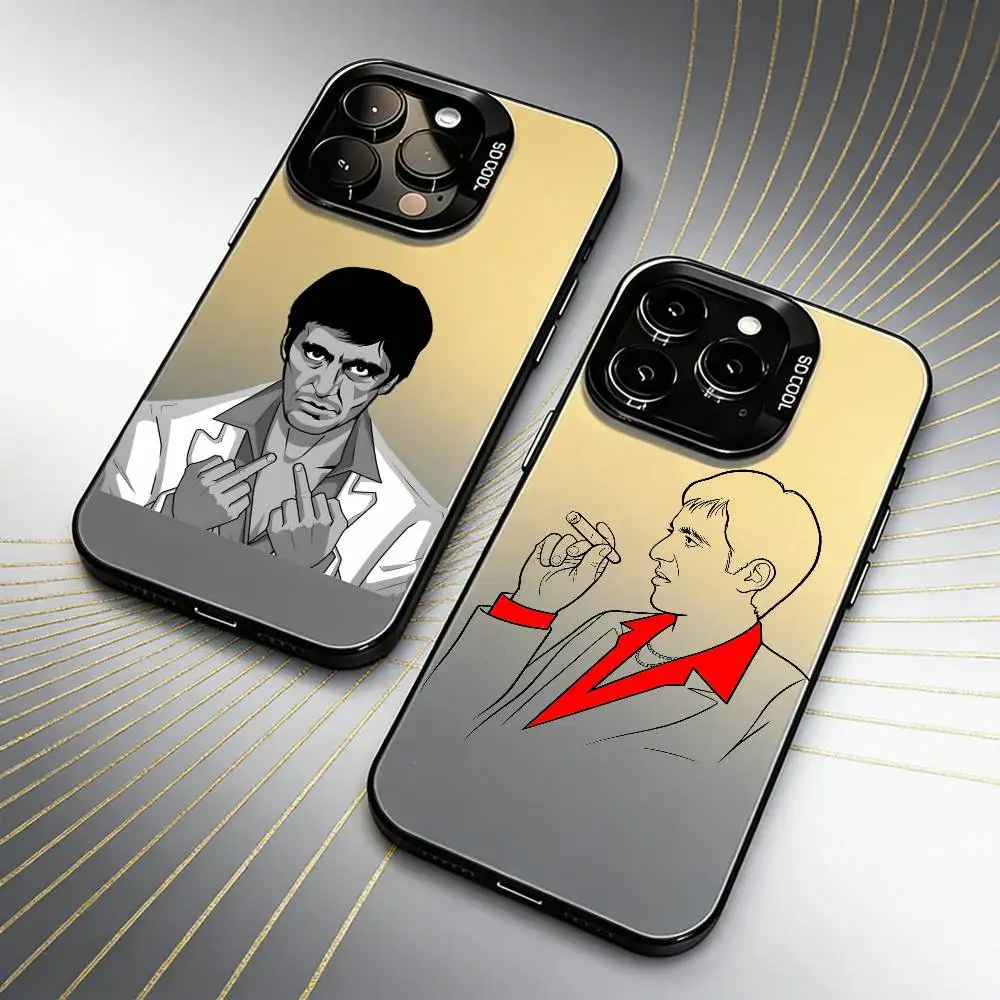 

The Second M-Michael Corleone God-Father Phone Case For iPhone 16 17 15 14 12 13 Pro Max Black Candy Matte Shockproof Cover