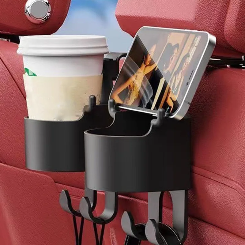 

2pc Car Seat Headrest Hook Hanger Storage Organizer Auto Bottle Vehicle Seat Cup Organizer Headrest Hook Auto Seat Coffee Holder