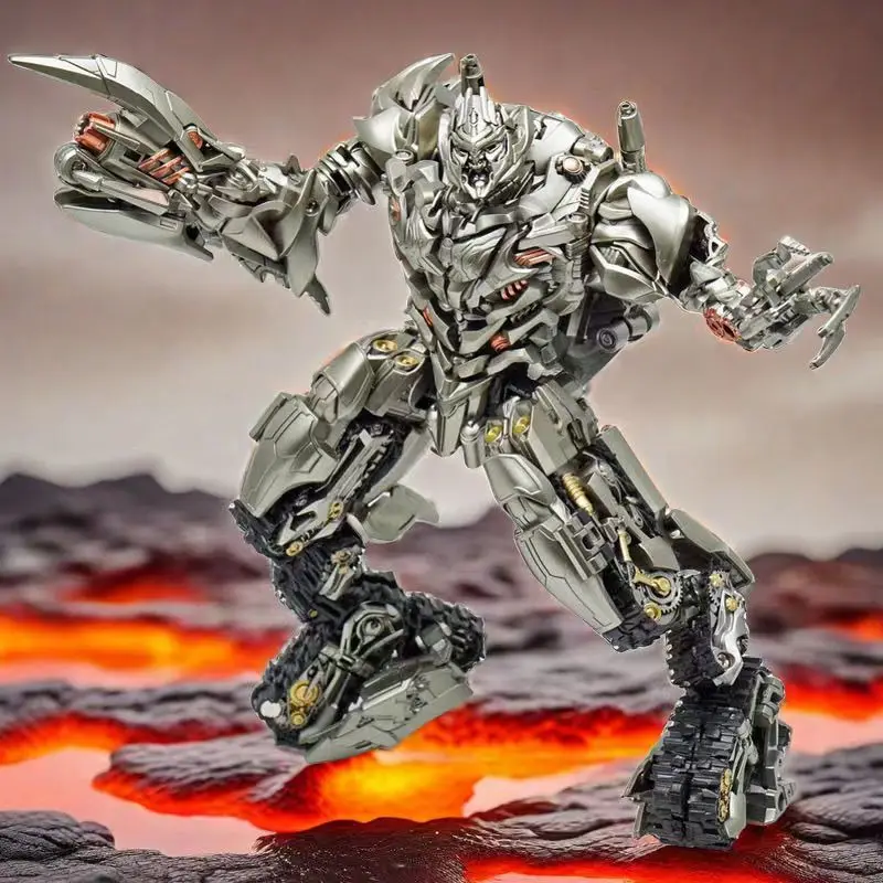 Transformation GYHTOYS 8807 Megatank 18cm Movie Version Metal Coating Studio Series KO SS13 Action Figure Robot Toys