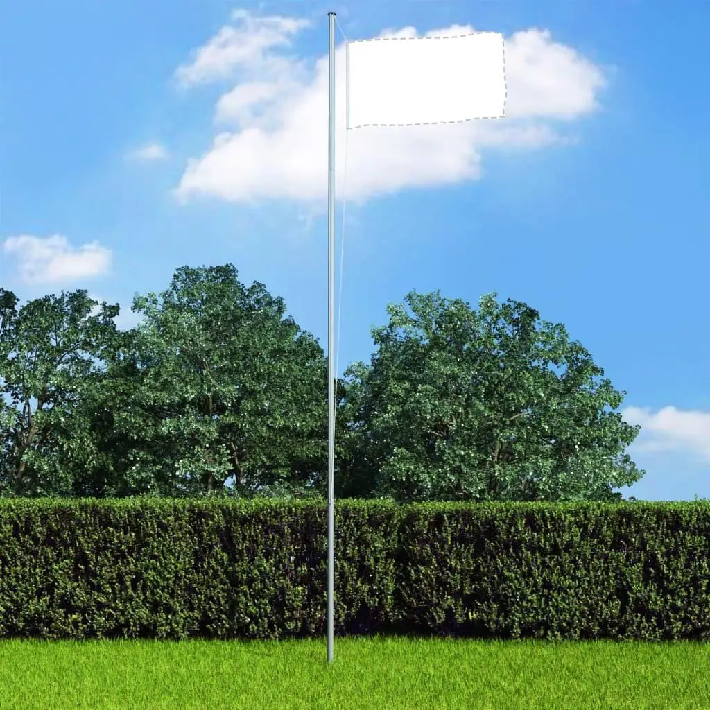 20.3FT Aluminum Sectional Flagpole - Lightweight, Durable & Easy to Assemble