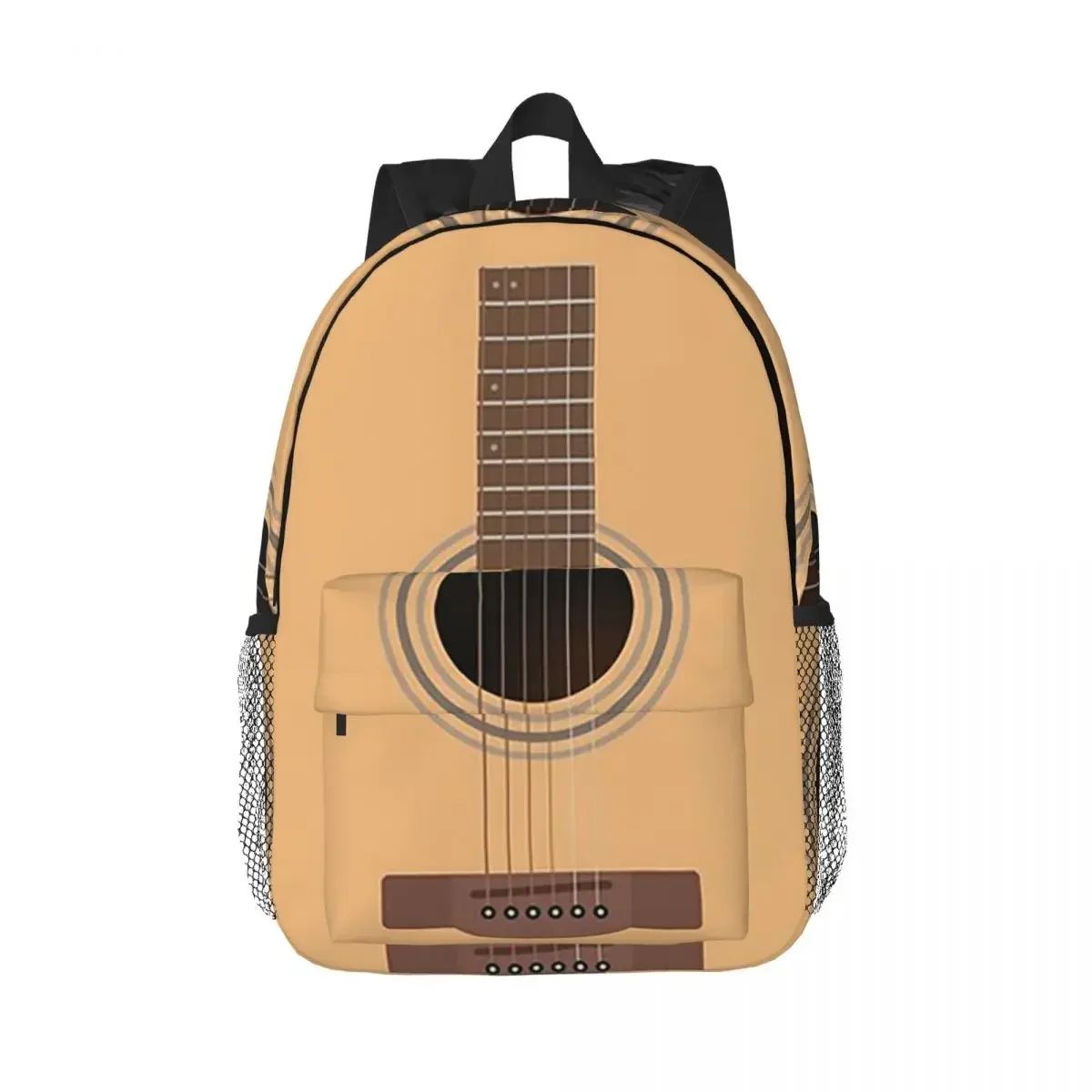 Acoustic Guitar Backpacks Boys Girls Bookbag Fashion Students School Bags Travel Rucksack Shoulder Bag Large Capacity