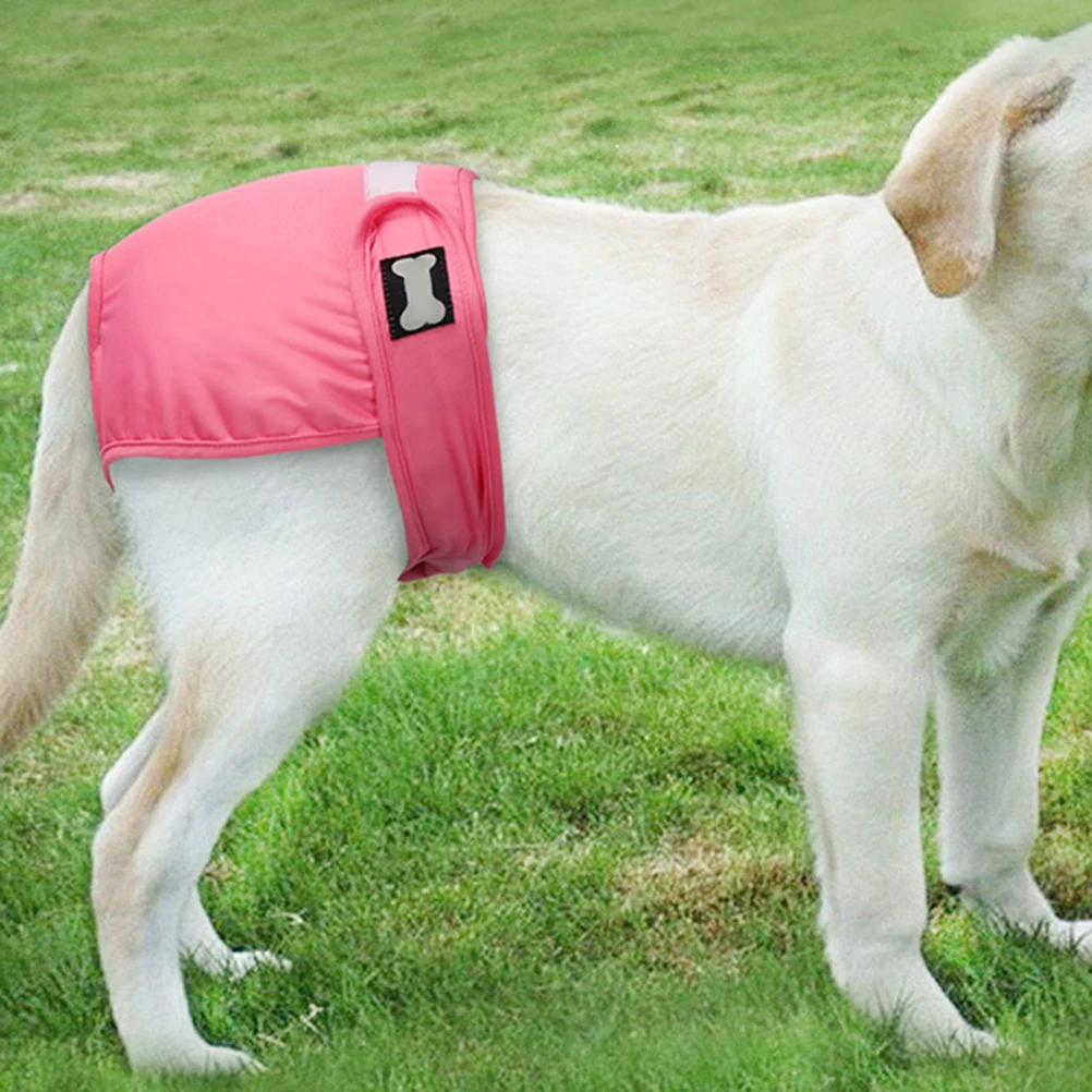 

Diapers Dog Pisses Underwear Physiological Pants Washable Pet Panties Elastic Female Pink