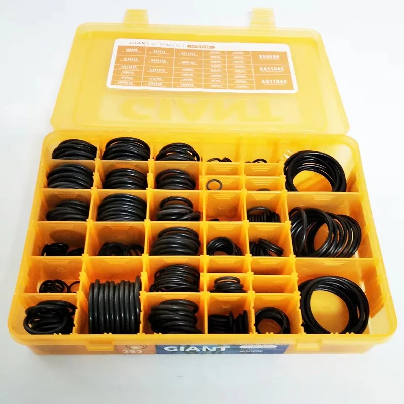 2026 Hot！ Giant O Ring Kit 90 Shore 383PCS O-Ring Box for Parts O Ring Sealing Kit