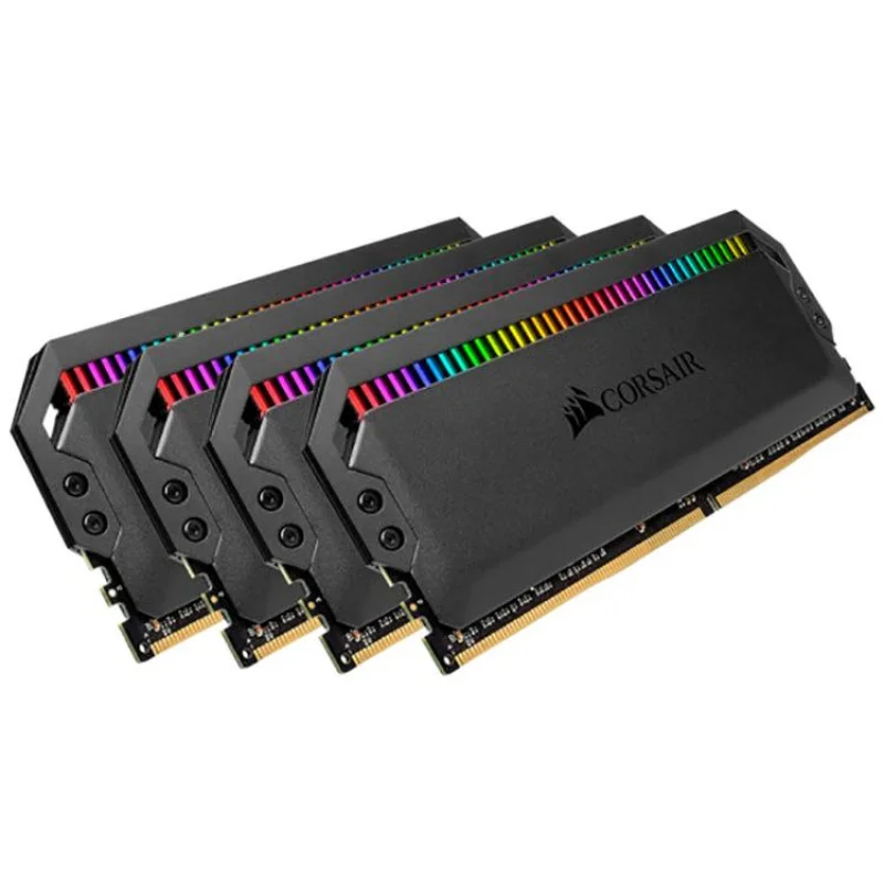 CORSAIR Dominator Platinum CMT 64GB (16GB*4) DDR4 3000 RGB Light Strip Memory