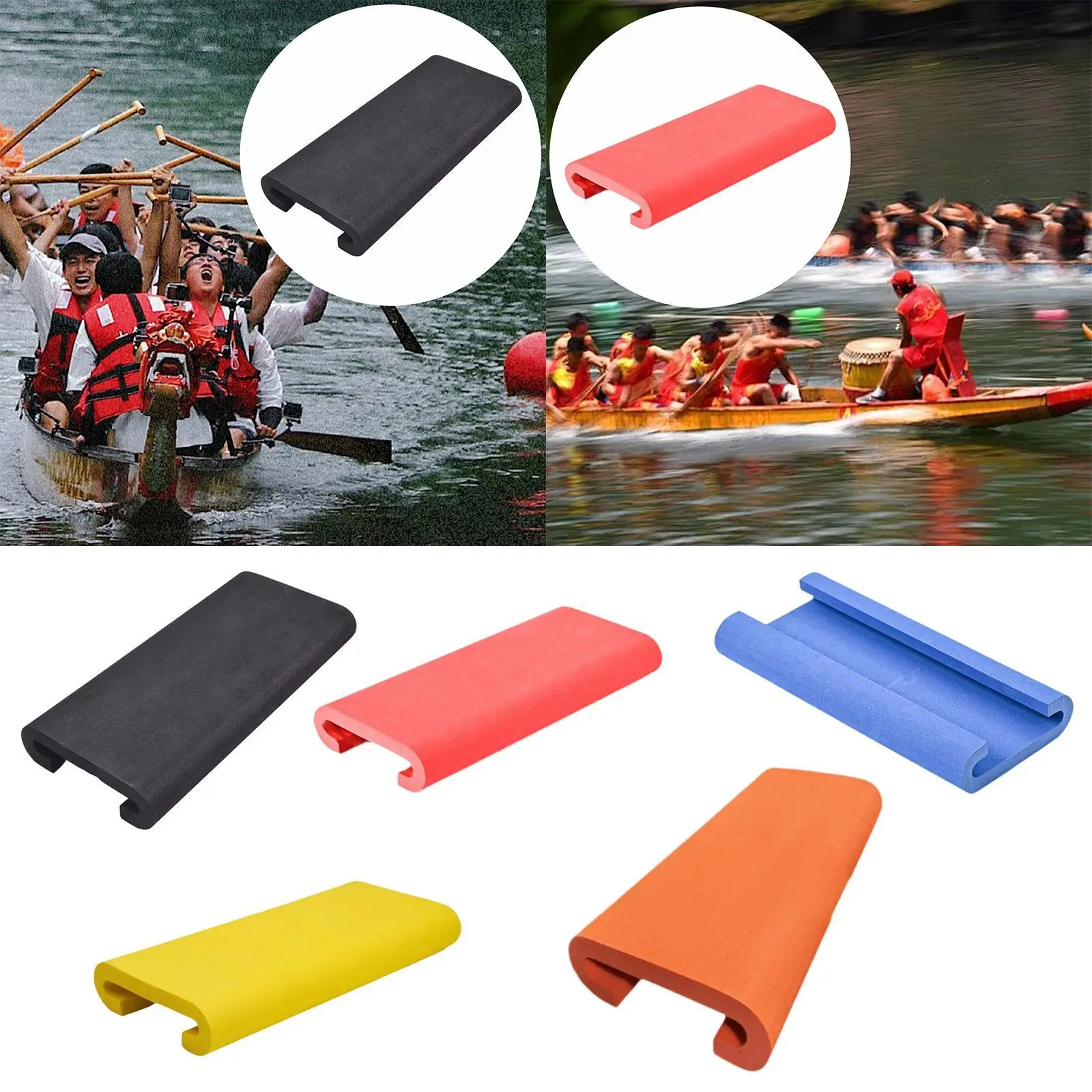 

Dragon Boat Paddle Seat Pad Shockproof U Shape Dragon Boat Saddle for Kayaking Rowing Tools Outdoor Competition Rower Boat