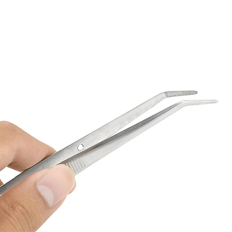 Dental Baumwolle Pinzette Edelstahl Füllung Clip Baumwolle Rolle Nail art Zangen Professionelle Medizinische Chirurgische Instrumente