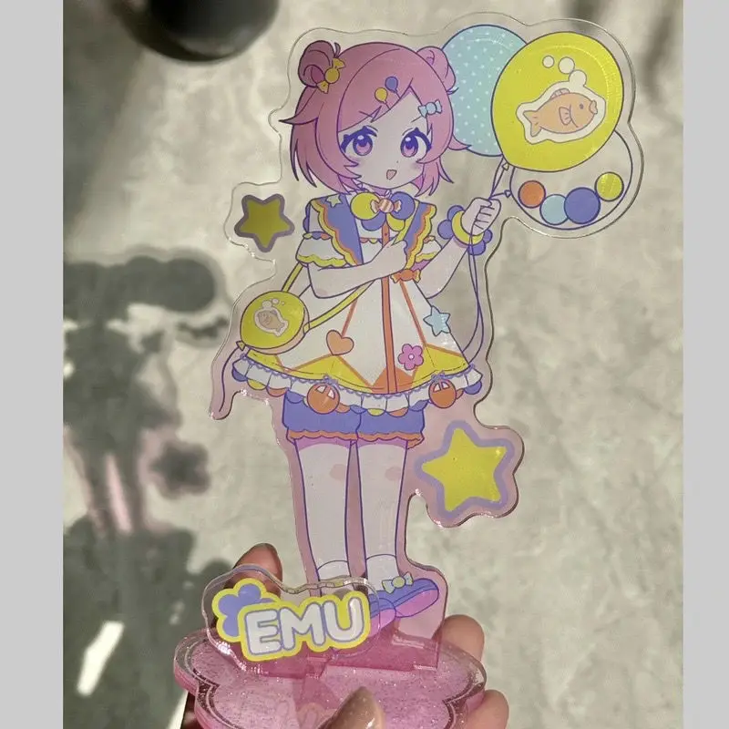 Kusanagi Nene Otori Emu Anime Chaveiros, Pingente de mochila bonito, Suportes acrílicos, Model Desk, Cosplay, Desktop Ornamento Presentes