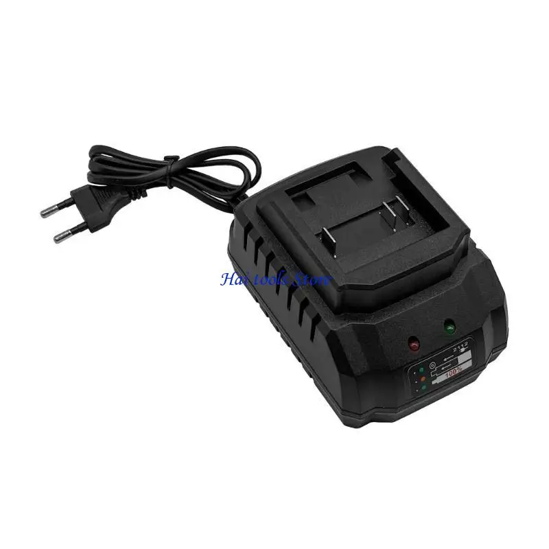 X37E Advanced Lithium Battery Charging Base for 21V Power Tool Includes LED