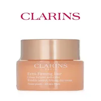 Clarins Extra-Firming Jour Control de arrugas, crema de día reafirmante 50 ml, todo tipo de piel, cuidado de la piel original