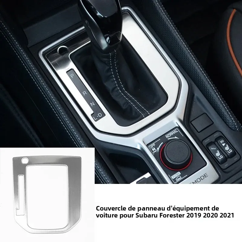 Panneau de commande de changement de vitesse de voiture, 1 pièce, revêtement d'habillage, autocollant de décoration à paillettes, accessoires de voiture pour Subaru Forester 2019 2020 2021