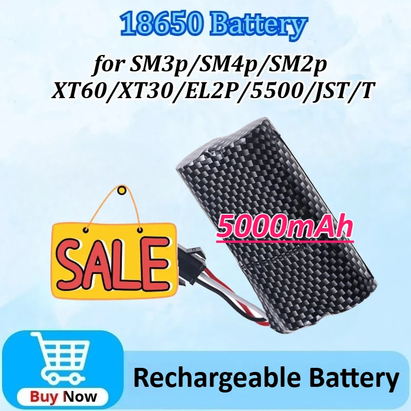 Nieuwe 7.4V 5000mAh Oplaadbare Afstandsbediening Auto Batterij voor MN82 MN78 MN128LC79 voor Horloge Gebaar Sensing Twisted RC Stunt auto