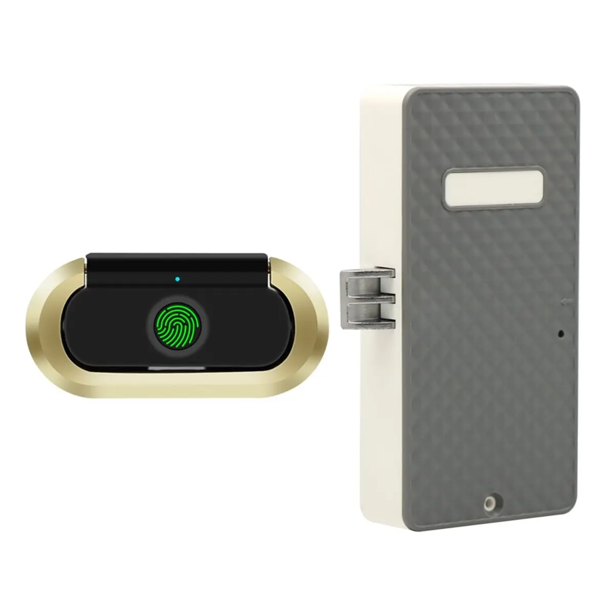 [T28C] Electric Biometric Fingerprint Lock Keyless Cabinet Lock for Drawer Anti-Theft Door Long Standby Time Furniture