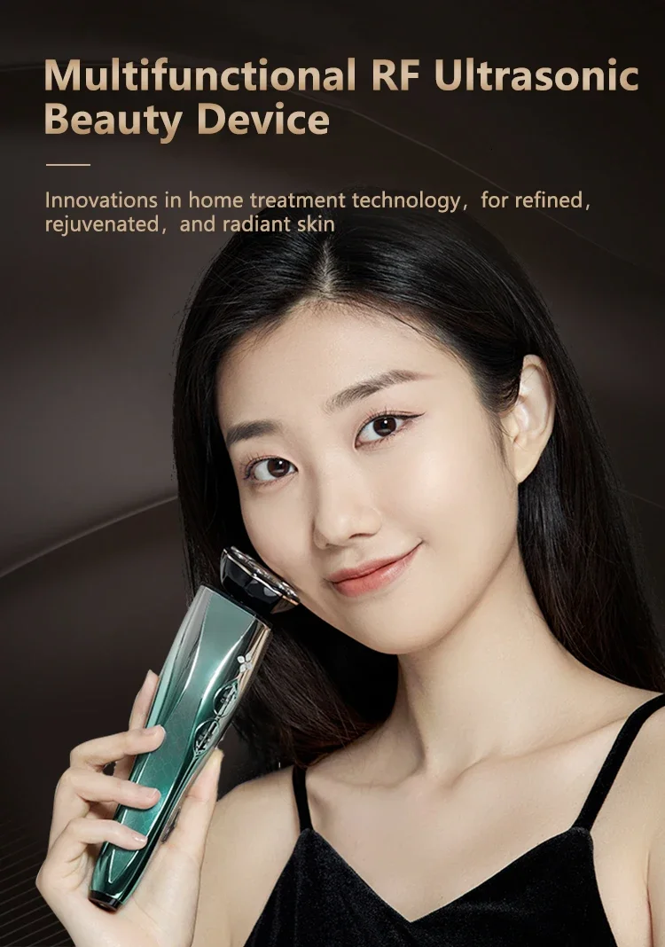 New microcurrent face lift machine mini skin care  galvanic current multifunction beauty device