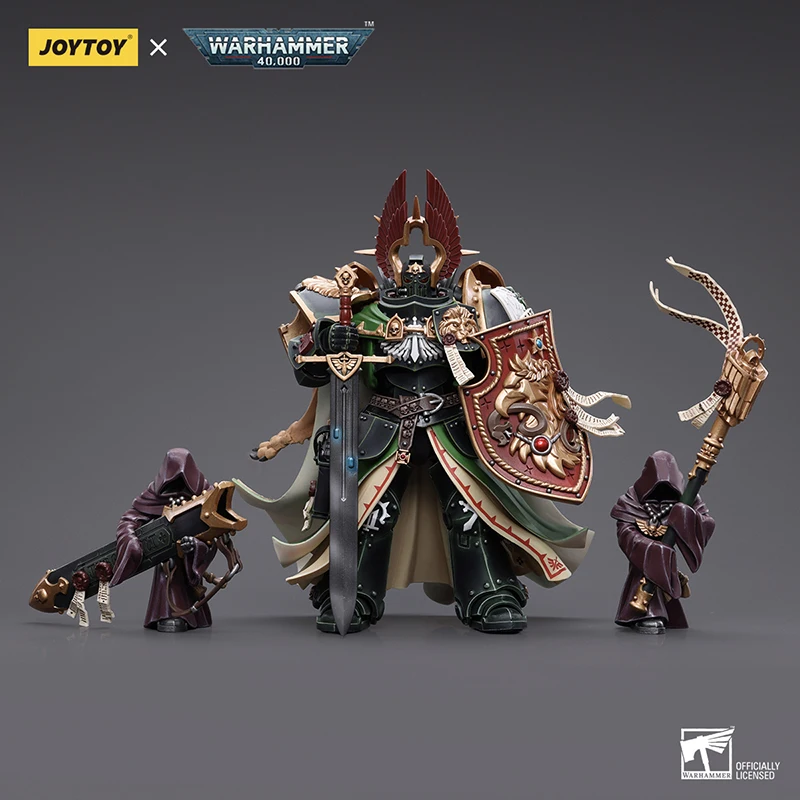 

Joytoy Warhammer 40K Dark Angel Primarch Lion El'Jonson 1:18 Scale Articulated Collectible Action Figure Miniature for Exhibits