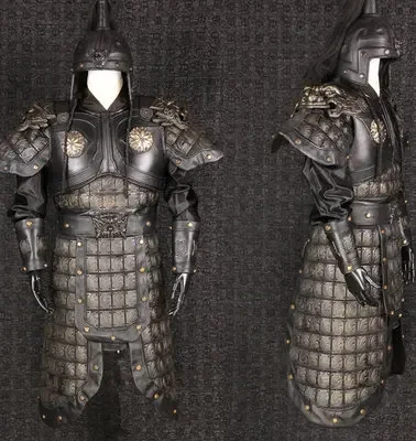 General  golden armor  Tang Dynasty golden  marshal  soldier armor for sale