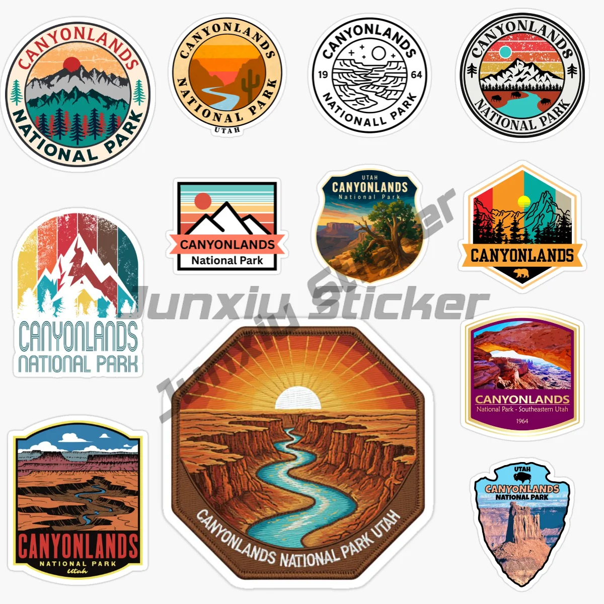 

CANYONLANDS NATIONAL PARK American Landscape Car Sticker Vinyl Self-Adhesive Decorative Decal